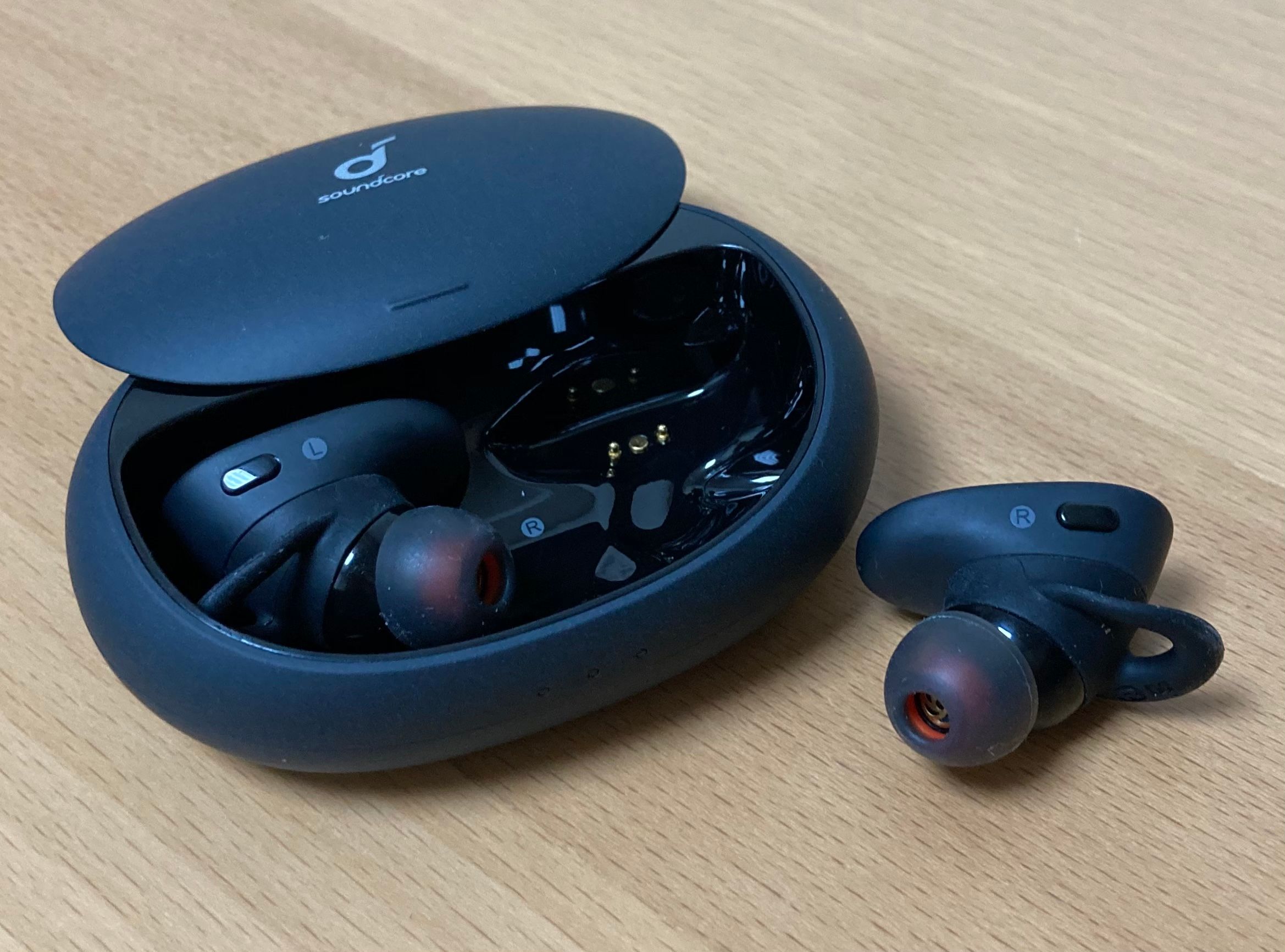 Qi対応完全ワイヤレスイヤホン「Anker Soundcore Liberty 2 Pro